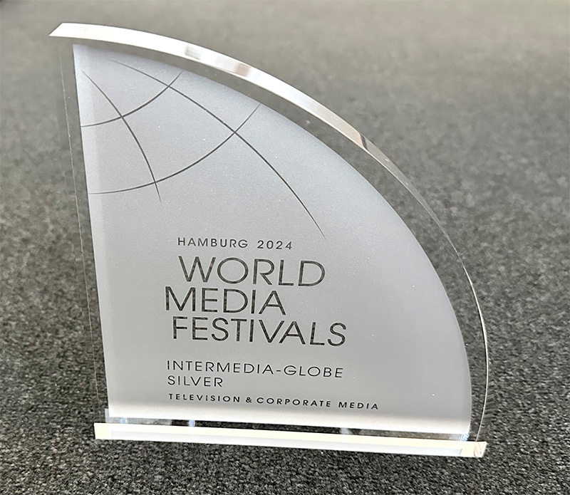 Der Intermedia-Globe SILVER Award 2024.