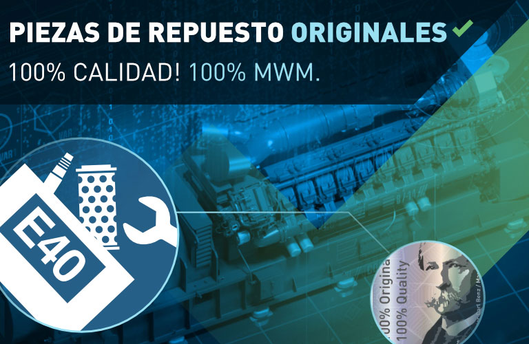 Paquetes de mantenimiento originales MWM E40 y E40+