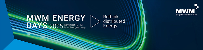 MWM Energy Days 2025 - November 12 – 13 Mannheim – Rethink distributed Energy